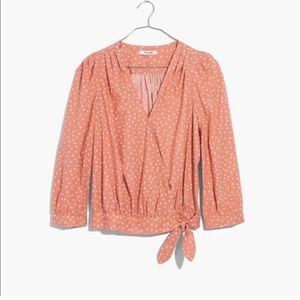 Madewell star tie shirt